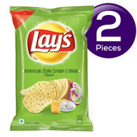 Lay's American Style Cream & Onion Potato Chips Combo