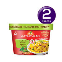 Aashirvaad Instant Meals - Khatta Meetha Pohaa With Millets 80 gms Combo