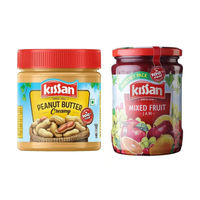 Kissan Creamy Peanut Butter(350gms) & Kissan Mixed Fruit Jam(700gms) Combo