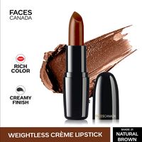 Faces Canada Weightless Creme Finish Lipstick Natural Brown 21