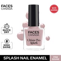Faces Canada Ultime Pro Splash Nail Enamel Pink Rouge 103
