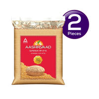 Aashirvaad Superior MP Whole Wheat Atta 1 kg Combo