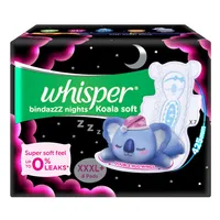 Whisper Bindazzz Nights Koala Soft XXXL+ Sanitary Pad