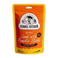 Kennel Kitchen Soft Baked Lamb with Pumpkin Sticks Treats for Dogs, 70g
