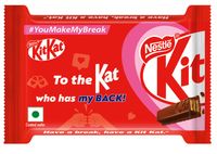 Nestle KitKat Love Break, 4 Finger Chocolate Coated Wafer
