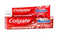 Colgate MaxFresh Toothpaste, Red Gel Paste with Menthol for Super Fresh Breath (Spicy Fresh)