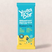 Yoga Bar Breakfast Protein Bar - Blueberry Pie 50 gms Combo 50 g X