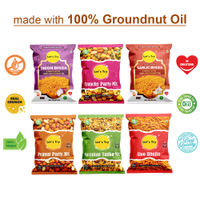 Let's Try Namkeen Combo Pack Of 6 (Crunchy Party Mix Peanut Party Mix Aloo Bhujia)