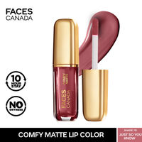 FACES CANADA Comfy Matte Mini Liquid Lipstick - Just So You Know 10, 10HR Stay  No Dryness