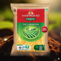 Aashirvaad Organic Arhar/ Tur Dal - Makes Tadka, Rich In Protein