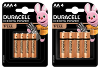 Duracell Chhota Power AAA (4 pc) & AA (4 pc) Battery Combo
