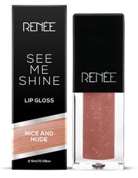 Renee See Me Shine Lip Gloss - Nice And Nude