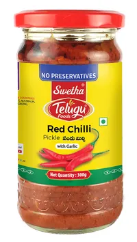 Swetha Telugu Foods Red Chilli Pickle