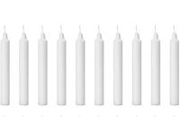 White Candle (Pack Of 10)