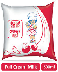 Amul Gold Full Cream Fresh Milk (Pouch)