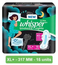 Whisper Bindazzz Night - XL+