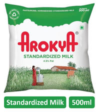 Arokya Standardized Fresh Milk (Pouch)