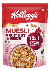 Kellogg’s Muesli Fruit Nut & Seeds 12-in-1 Power Breakfast