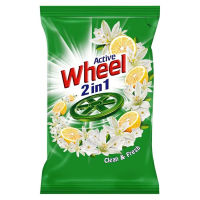 Wheel Green Lemon & Jasmine Detergent Powder 1 kg Combo