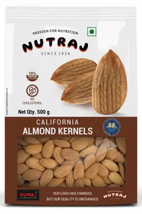 Nutraj California Almonds Kernels Pouch