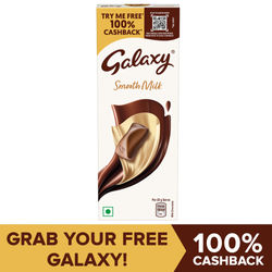 Galaxy Silky Smooth Milk Chocolate Bar 56 g - Buy online at ₹81 near me