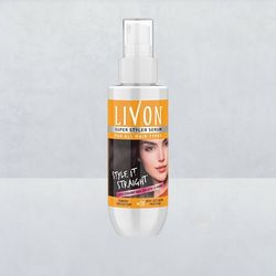 Can i use livon serum before straightening online