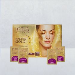 Lotus radiant online gold facial kit