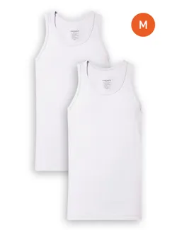 Neo-cotton round neck - White - M.jpg