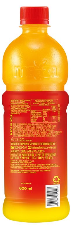 Mango maaza discount