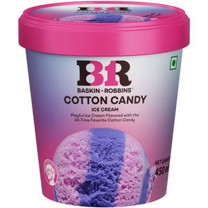 Baskin Robbins Cotton Candy Ice Cream Tub