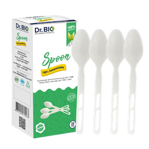 Dr. Bio Compostable Spoons Disposable/Reusable