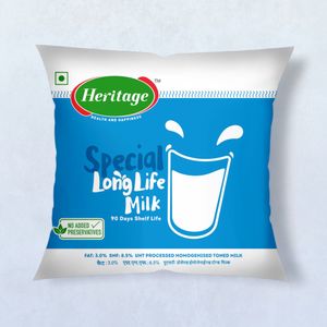 Heritage Special Long Life Toned Milk (Pouch)