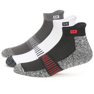 Supersox Men's Design Ankle Length Sports, Casual & Formal Wear Socks (Multicolour, FS) Pack of 3