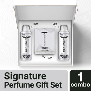 Park Avenue Signature Perfume Gift Set for Men 2 Deo + 1 Eau De perfume