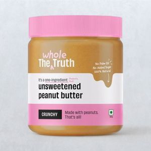 The Whole Truth Crunchy Unsweetened Peanut Butter