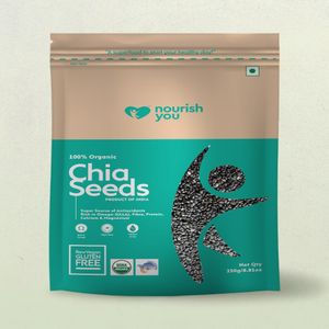 Nourish You Chia Seeds 100% Clean Chia Seeds for Eating