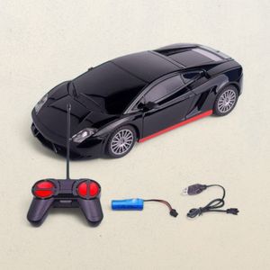 Wembley Rc Car High Speed Mini 1:24 Scale Usb Rechargeable Remote Control Car For Kids-Black & Red