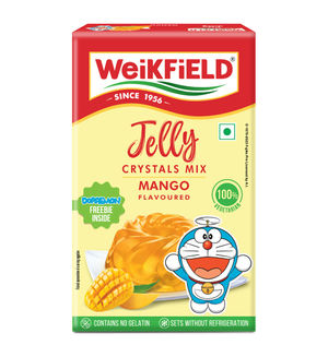 Weikfield Jelly Crystals Mango Flavour Carton