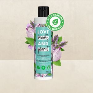 Love Beauty & Planet Onion, Blackseed Oil & Patchouli Hairfall Control Sulfate Free Shampoo