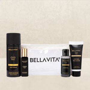 Bella Vita CEO Man Mini Travel Kit(Pack of 4)