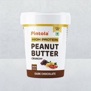Pintola Crunchy High Protein Peanut Butter Dark Chocolate