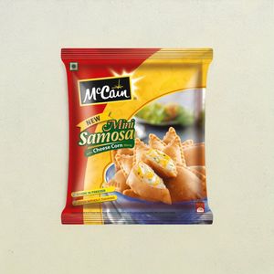 McCain New Mini Samosa With Cheese Corn Style Filling