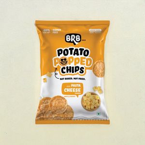 BRB Potato Popped Chips - Pasta Cheese Flavour