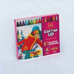 Cello ColourUp Plastic Crayons-15 Shades