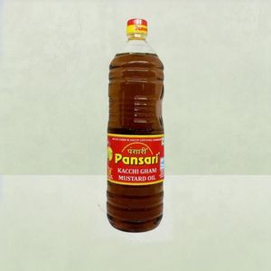 Pansari Kacchi Ghani Mustard Oil (Bottle)