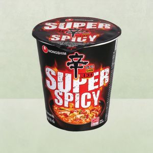 Korean Nongshim Shin Red Super Spicy Cup Non Veg