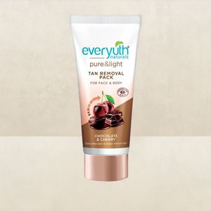 Everyuth Naturals Pure & Light Tan Removal Choco Cherry Face Pack Tube