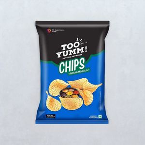 Too Yumm! Indian Masala Potato Chips | Crispy & Crunchy Snack Food | On-the-Go Munchies