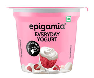 Epigamia Lychee Flavoured Yogurt