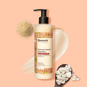 Quench Damage Repair Hydrating Hair Shampoo With Ceramides For Dry, Colored & Damaged Hair